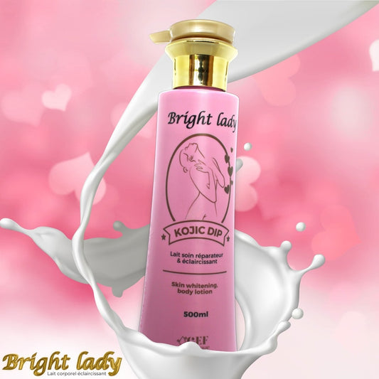 Lait Corporel Eclaircissant  BRIGHT LADY KOJIC DIP